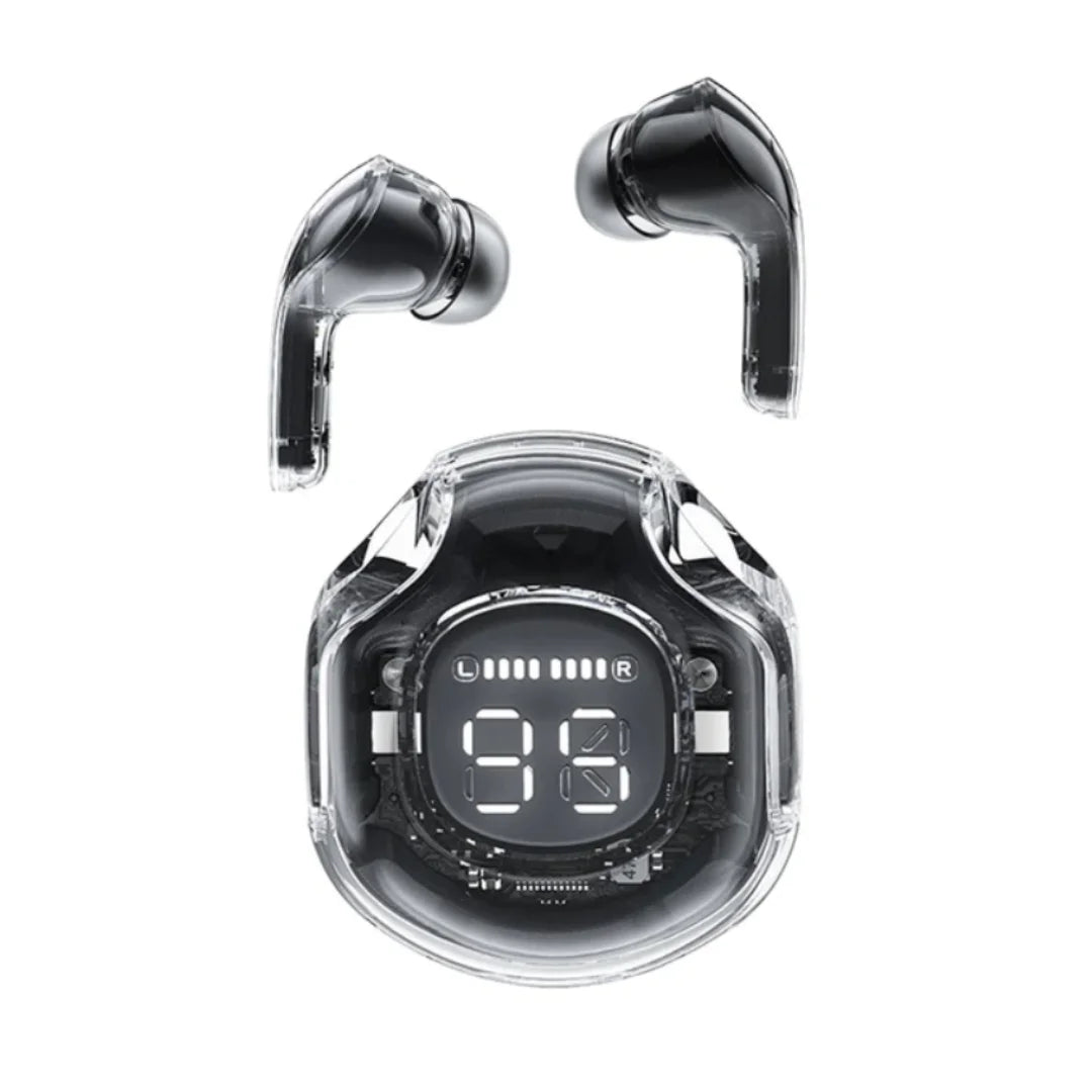 Air 39 Earbuds True Wireless Earbuds with Crystal Clear Sound, Transparent Design and Bluetooth 5.3