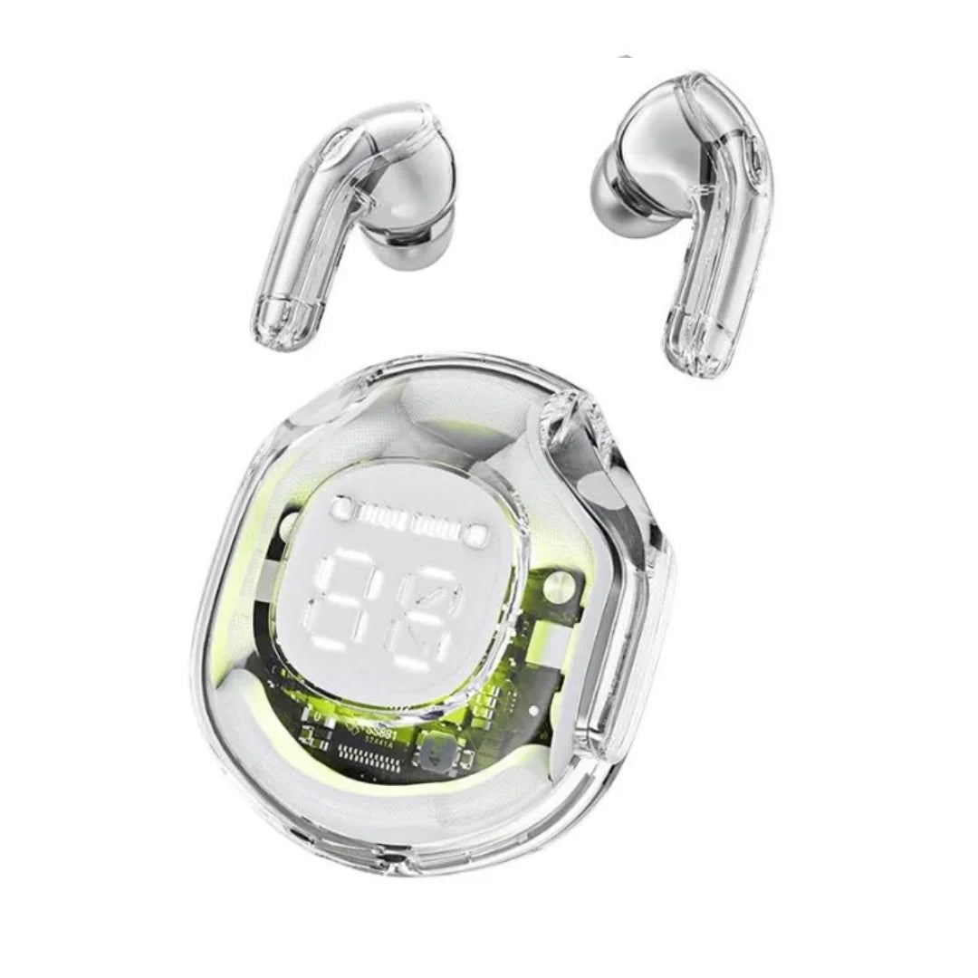 Air 39 Earbuds True Wireless Earbuds with Crystal Clear Sound, Transparent Design and Bluetooth 5.3
