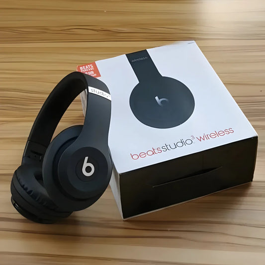 Beats Studio 3 Wireless Headphones. Over The Ear Bluetooth Headsets with Microphone Support